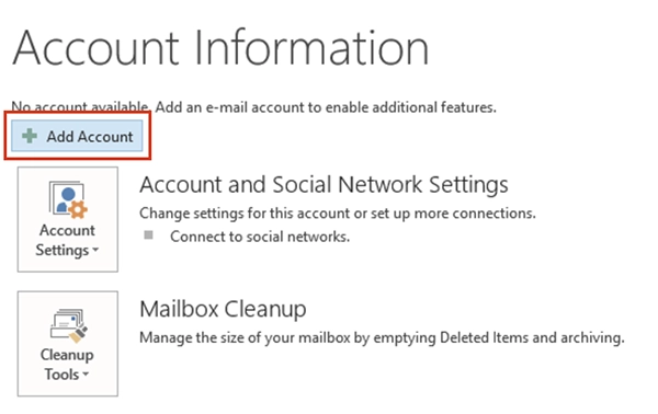 Setting up Microsoft Outlook 2013 using IMAP